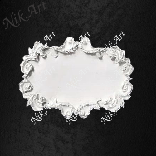 NIK-ART Elastic Element white - 7x4,5 cm