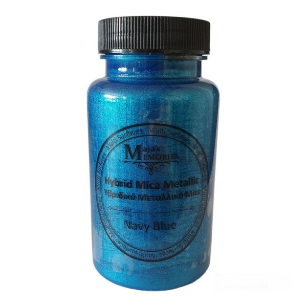 Maja´s Memories MICA Metallic Paint "Navy Blue" 120 ml