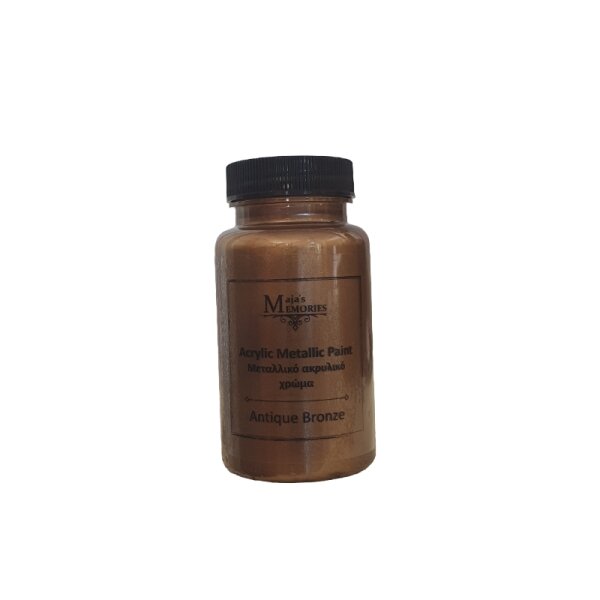 Maja´s Memories Acryl Metallic Paint "Antique Bronze" 120 ml