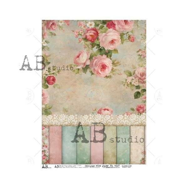 AB Studio Decoupage Ricepaper - A3