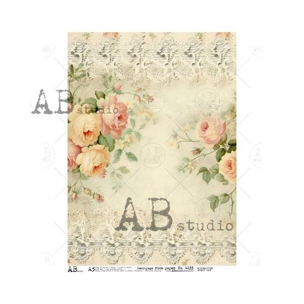 AB Studio Decoupage Ricepaper - A3