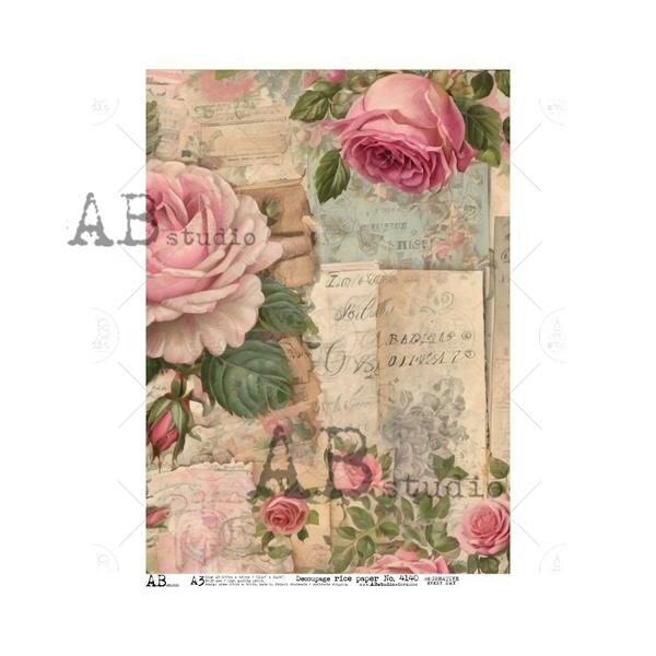 AB Studio Decoupage Ricepaper - A3