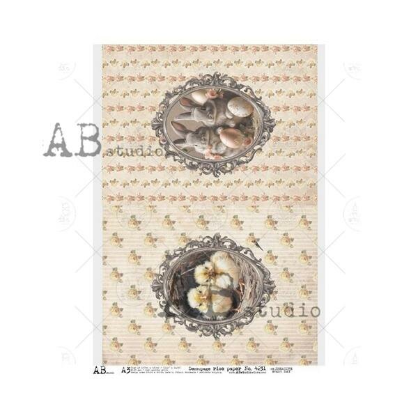 AB Studio Decoupage Ricepaper - A3