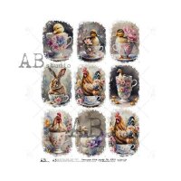 AB Studio Decoupage Ricepaper - A3