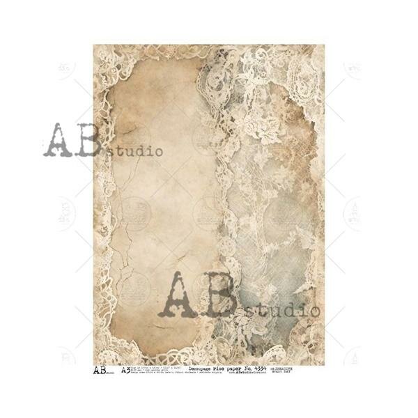 AB Studio Decoupage Ricepaper - A3