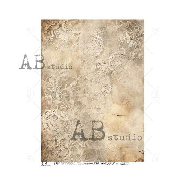 AB Studio Decoupage Ricepaper - A3