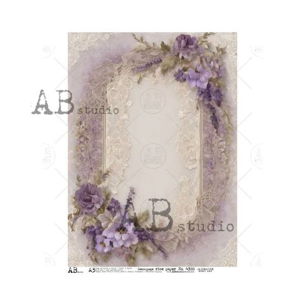 AB Studio Decoupage Ricepaper - A3