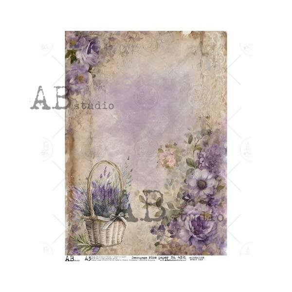 AB Studio Decoupage Ricepaper - A3