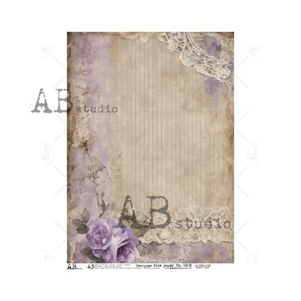 AB Studio Decoupage Ricepaper - A3