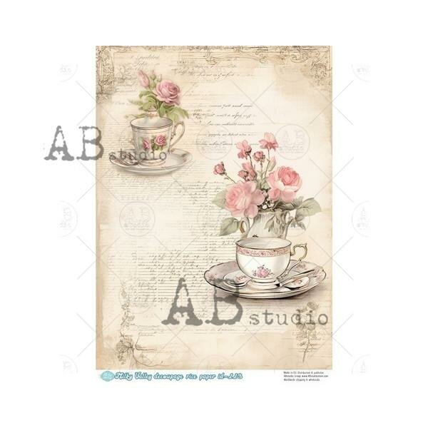 AB Studio Decoupage Ricepaper - A4