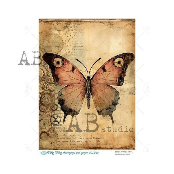 AB Studio Decoupage Ricepaper - A4