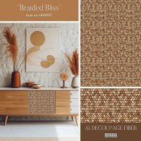 Redesign With Prima® Decoupage Fiber Paper "Braided Bliss"