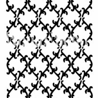 Posh Chalk Stencil Mistery Thorns Small 21x30 cm