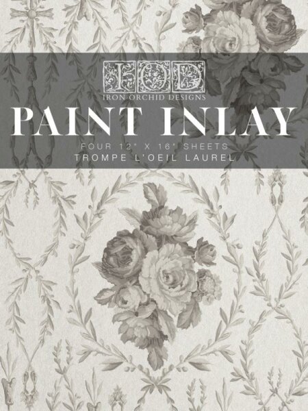 Paint Inlay "Trompe l’oeil Laurel"